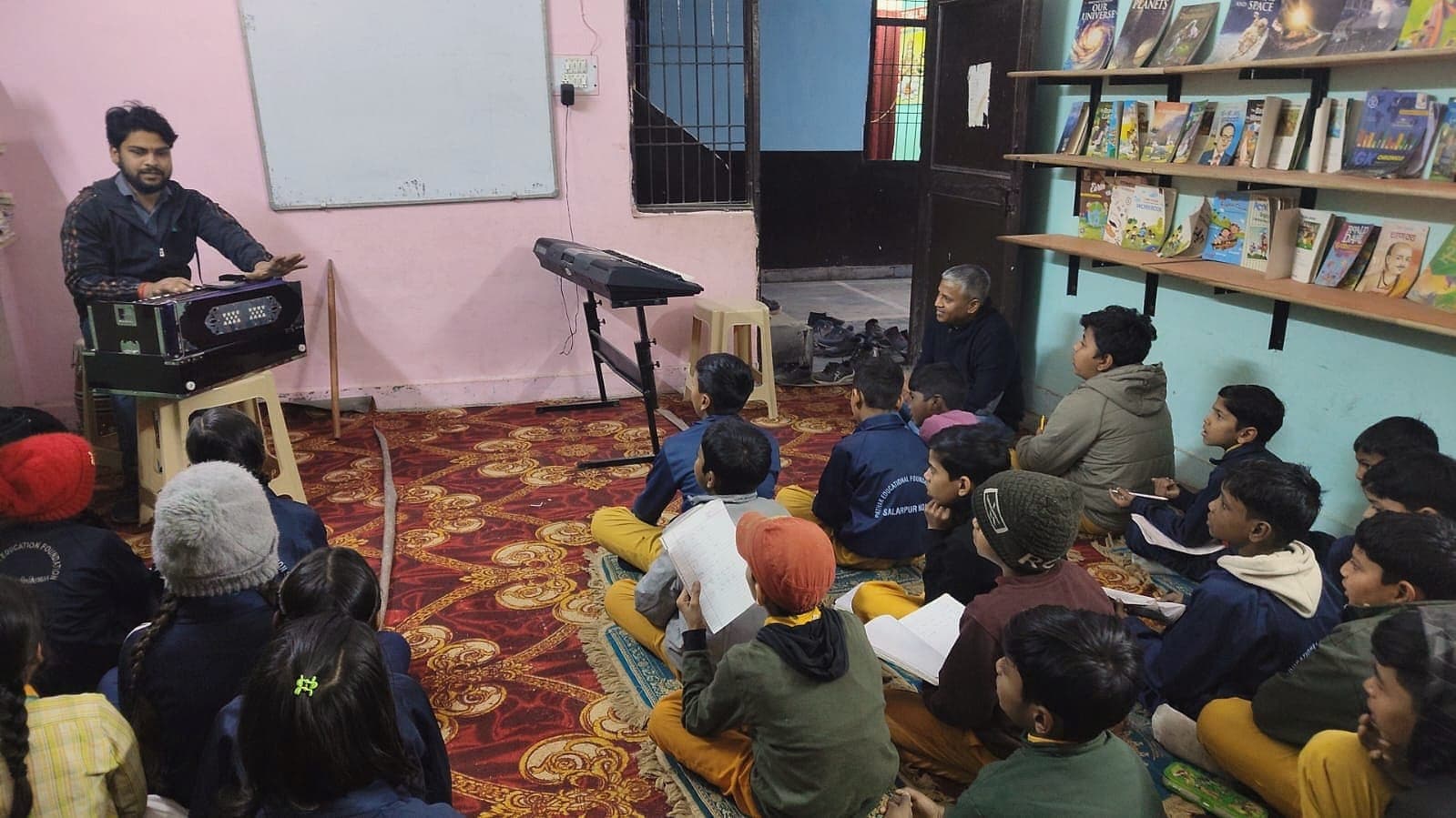 A session in progress at the centre